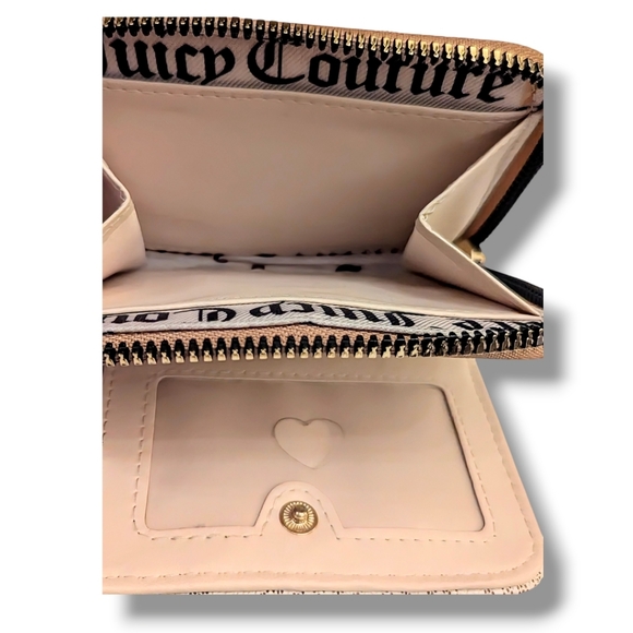 🔐🗝️Juicy Couture Signature Cream and Gold Women's Wallet - Picture 6 of 13